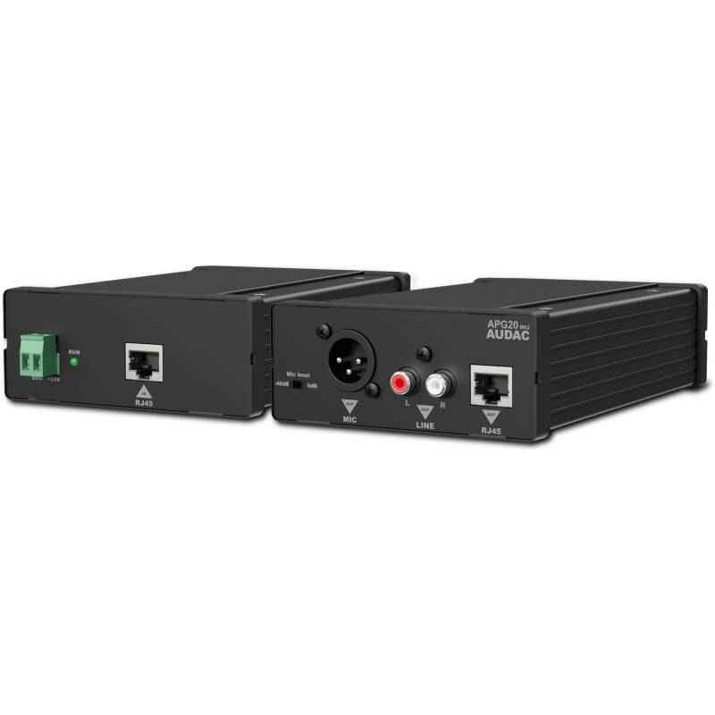 Audac AUA-APG20MK2 Active Audio Transceivers RCA MK2 Version
