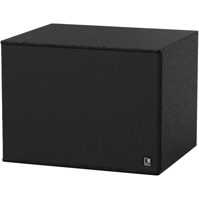 Audac AUA-ARCHI10/B Compact 10inch Architectural Subwoofer - Black (Indoor)