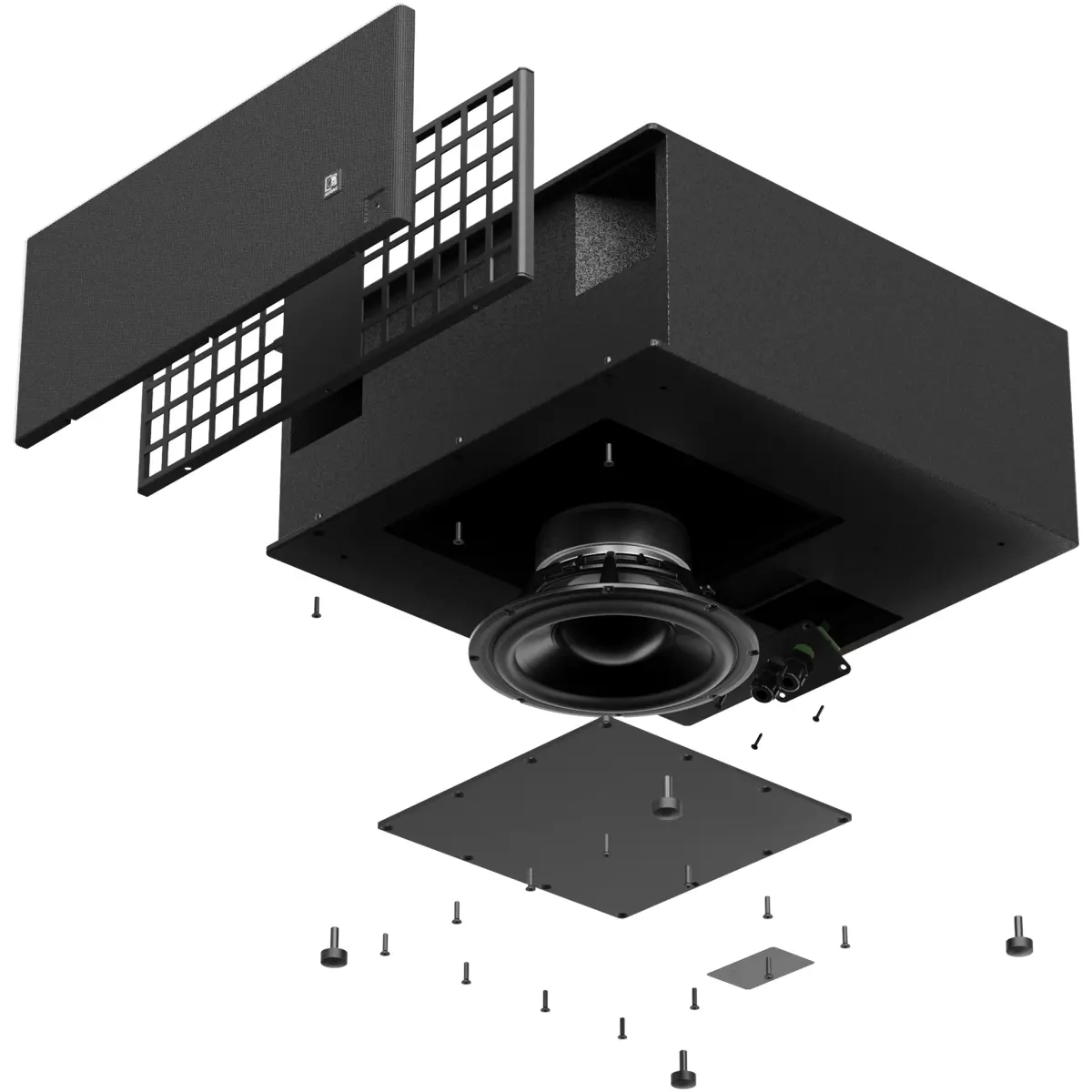 Audac ARCHI10X/OB 10" Outdoor Architectural Subwoofer – Black - Image 3