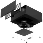 Audac ARCHI10X/OB 10" Outdoor Architectural Subwoofer – Black - Image 3