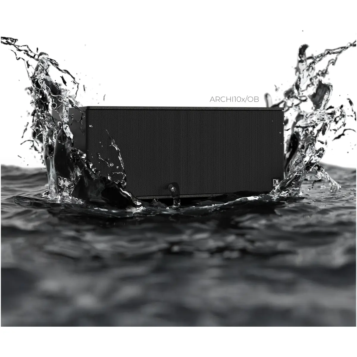 Audac ARCHI10X/OB 10" Outdoor Architectural Subwoofer – Black - Image 6