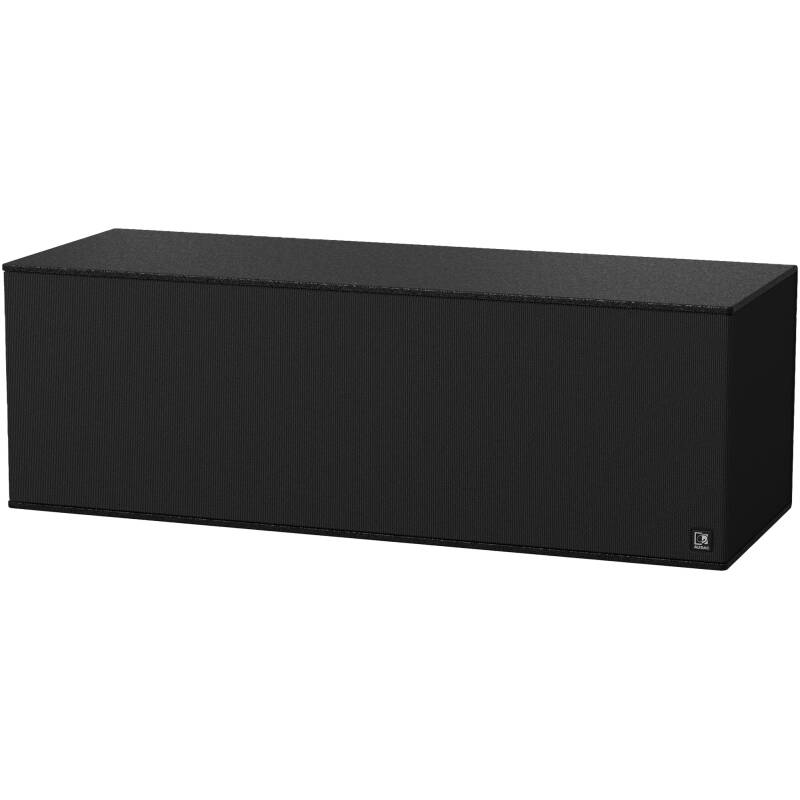 Audac Compact Double 10inch Architectural Subwoofer - Black (Indoor)