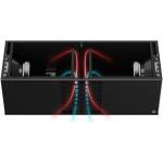 Audac Compact Double 10inch Architectural Subwoofer - Black (Indoor) - Image 3