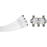 Audac AUA-ASK40S 4-Way Antenna Splitter Kit