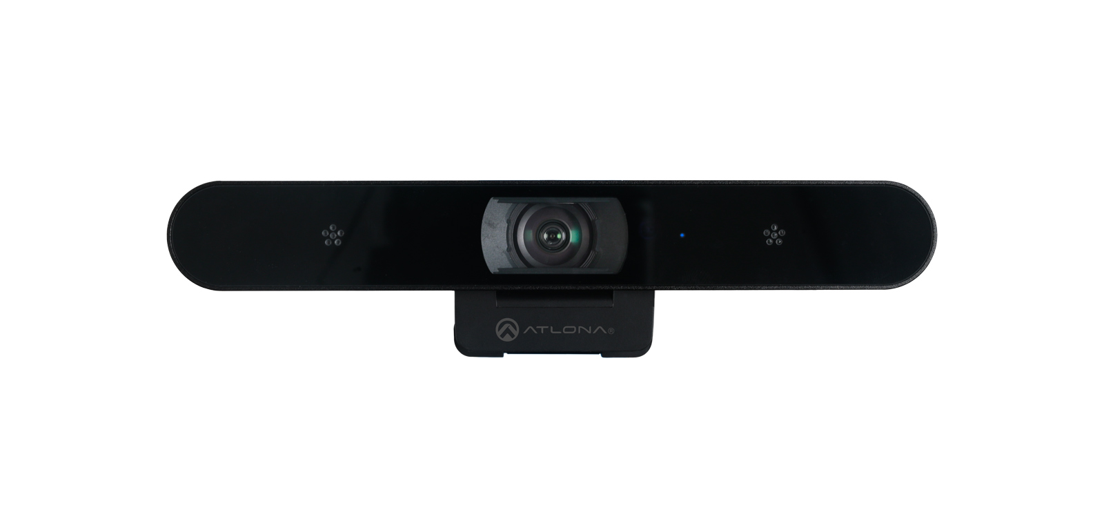 AT-CAP-FC110-FRONT-WITH-LIGHT_1600x742 Atlona ATL-AT-CAP-FC110 Captivate 4K ePTZ Auto-Framing Camera - Image 1