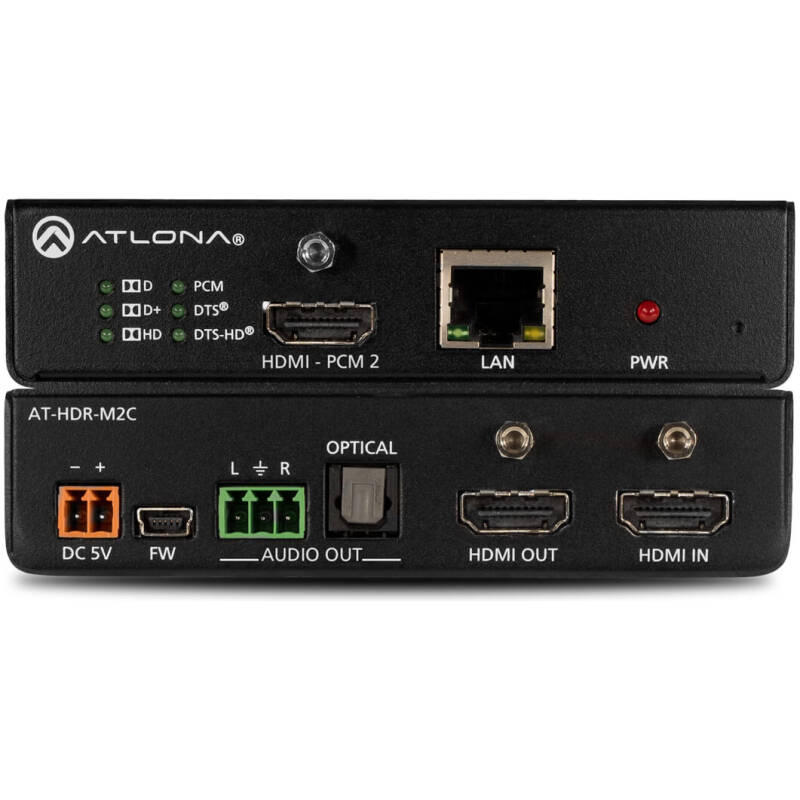 Atlona ATL-AT-HDR-M2C 4K HDR Multi-Channel Audio Converter