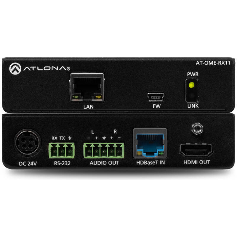 AT-OME-RX11 HDBaseT Receiver With Audio De-Embedding