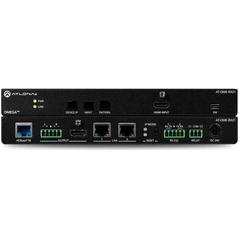 AT-OME-RX11 HDBaseT Receiver With Audio De-Embedding