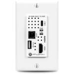 Atlona AT-OME-SW21-TX-WPC OMEGA Wallplate 2×1 HDMI Switcher With HDBaseT Transmitter