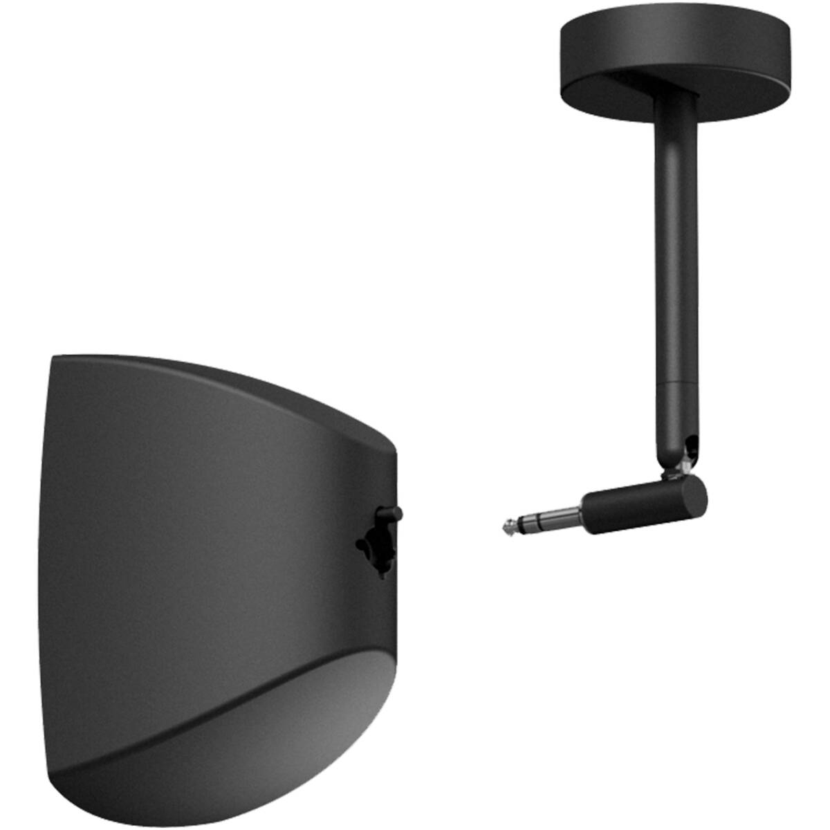 Audac ATEO2 With Surface Ceiling Mount Black Version - 8Ohm - Image 3