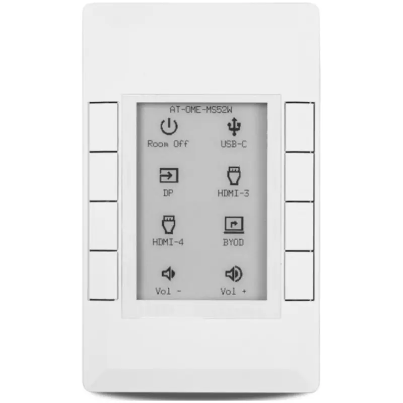 Atlona AT-VKP-8E-EU Velocity 8-Button Keypad With E-Ink Display (EU / EMEA Version