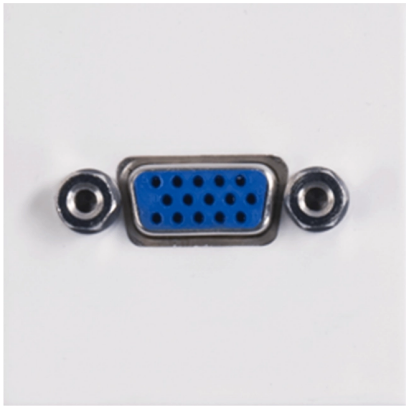Audac AUA-CP43VGA/W Connection Plate – VGA (BTicino) – White