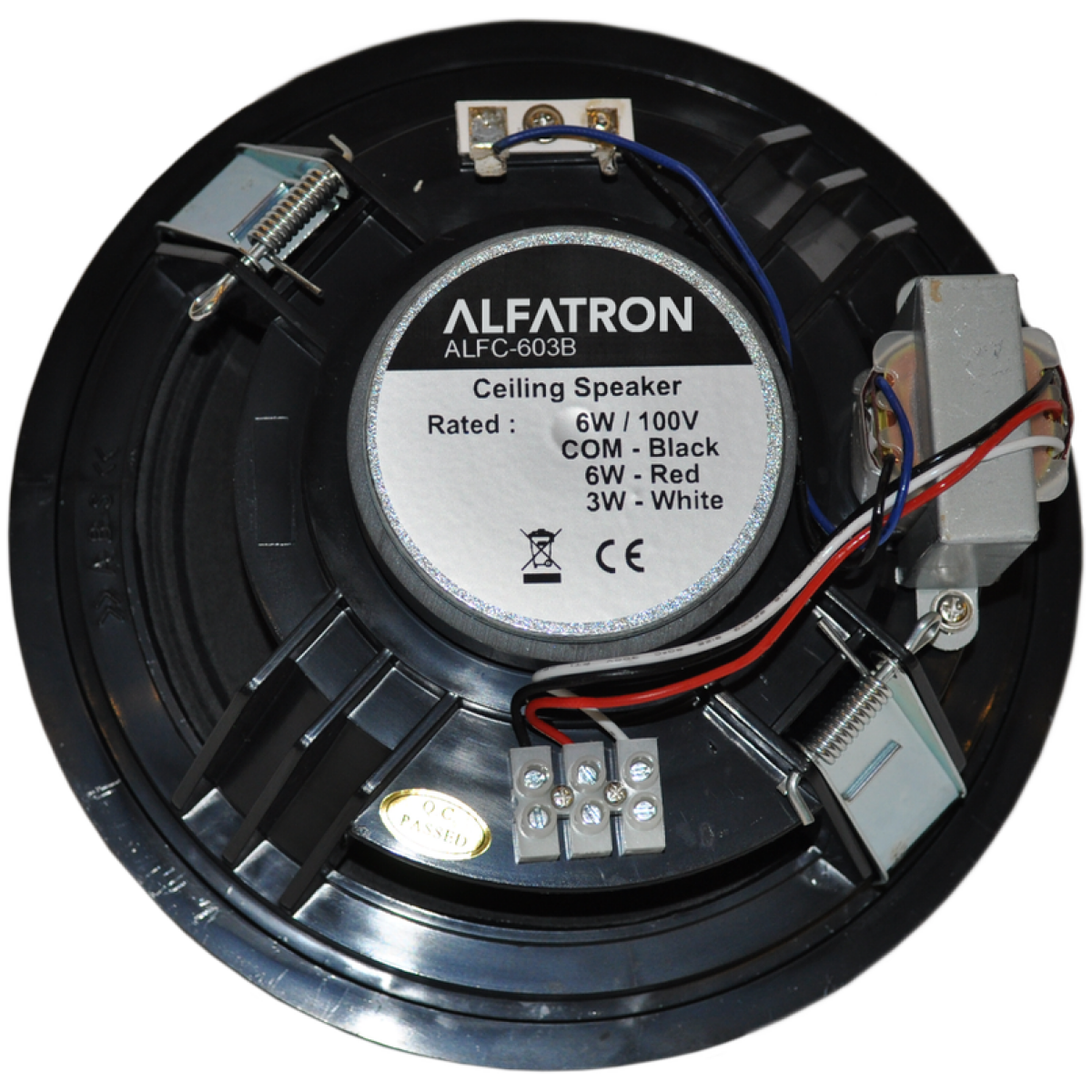 Alfatron ALFC-603 Black Ceiling Speaker - Image 2
