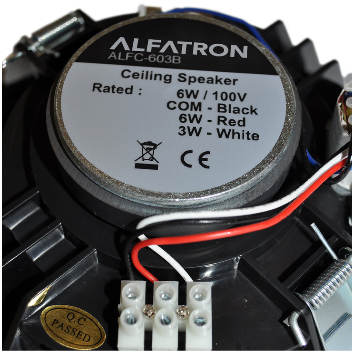 Alfatron ALFC-603 Black Ceiling Speaker - Image 3