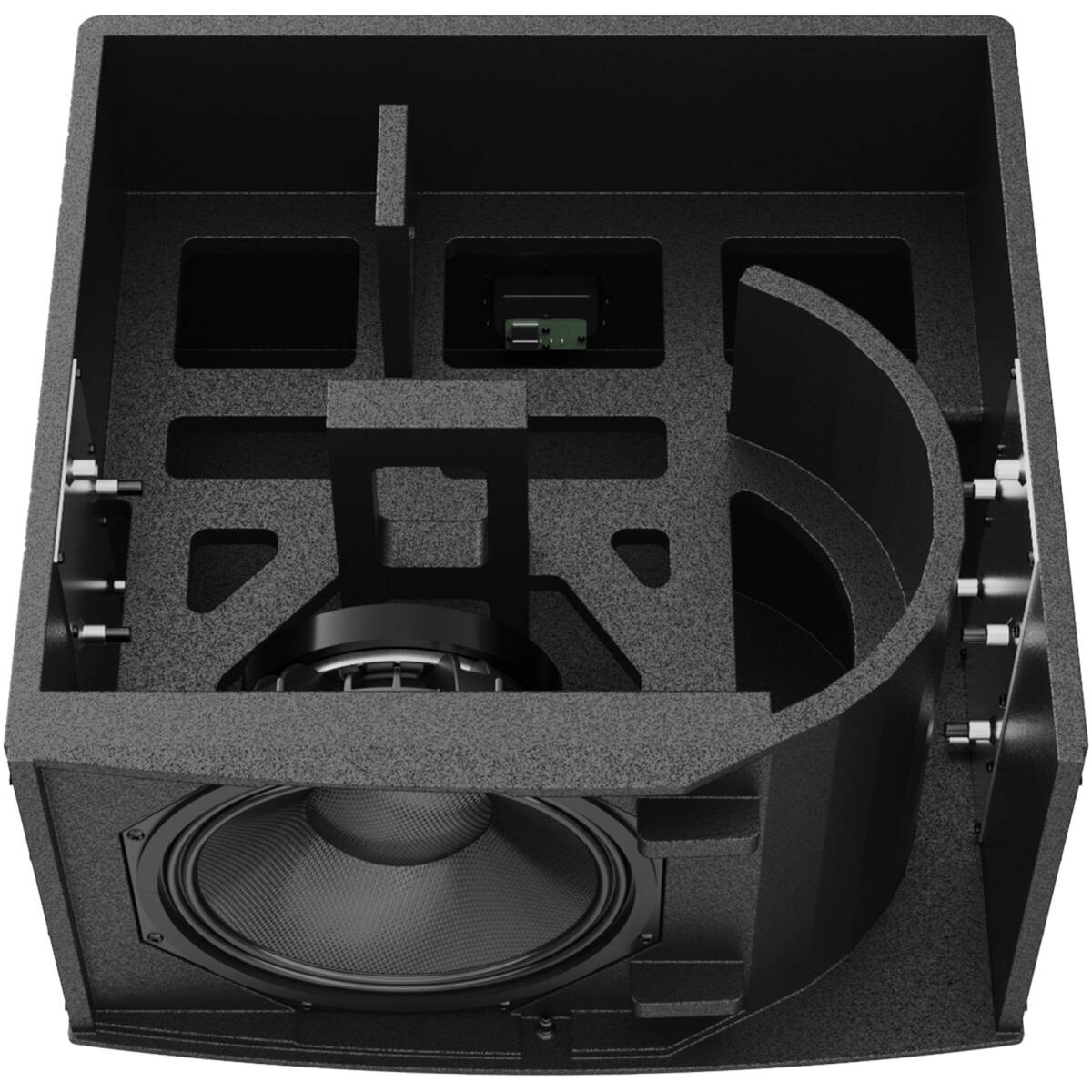 Audac AUA-BASSO118/OB 18inch Ultra-High Power Infra-Subwoofer-1500W AES-Black (Outdoor) - Image 3
