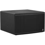 Audac AUA-BASSO112/OB 12inch Ultra-High Power Infra-Subwoofer - 1000W AES - Black (Outdoor)
