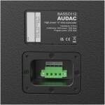 Audac AUA-BASSO112/B 12inch Ultra-High Power Infra-Subwoofer-1000W AES-Black (Indoor) - Image 3