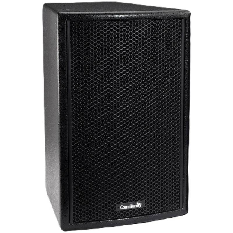 Biamp V2-28 Black Dual 8″ 2-Way Full-Range Speaker