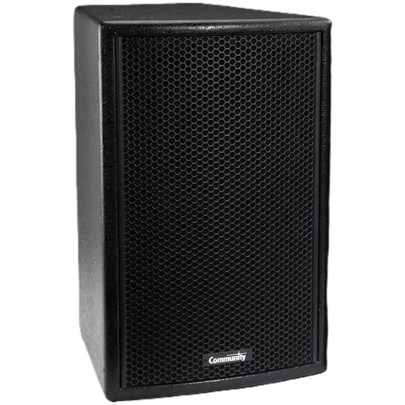 Biamp V2-28 Black Dual 8″ 2-Way Full-Range Speaker