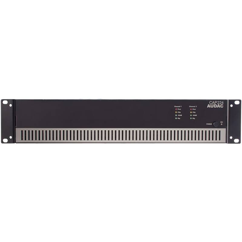 Audac AUA-CAP224 Dual-Channel Power Amplifier 2 x 240W 100V