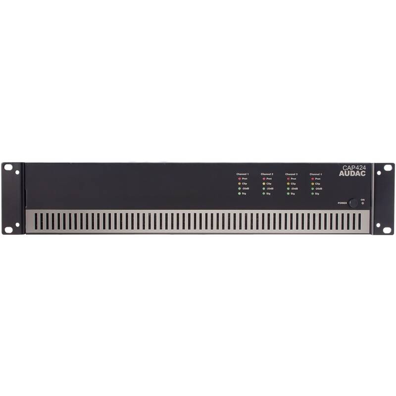 Audac AUA-CAP424 Quad-Channel Power Amplifier 4 x 240W 100V