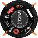 Audac AUA-CELO6I/W High-End 2-Way 6 Ceiling Speaker White Version - 8Ohm (RAL9016+Logo) - Image 3
