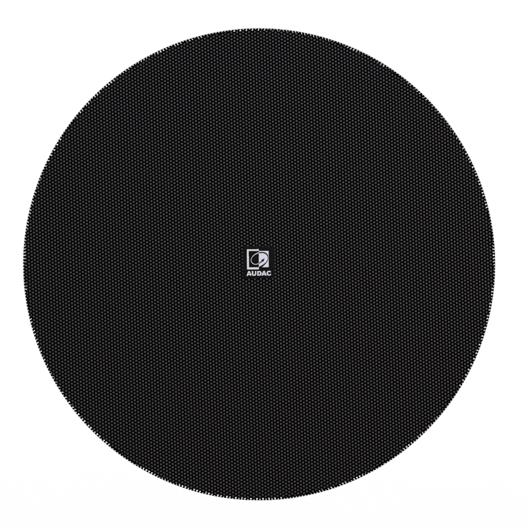 CENA506-B-full-grill Audac AUA-CENA506/B SpringFit 5 Ceiling Speaker Black Version - 100V - Image 1