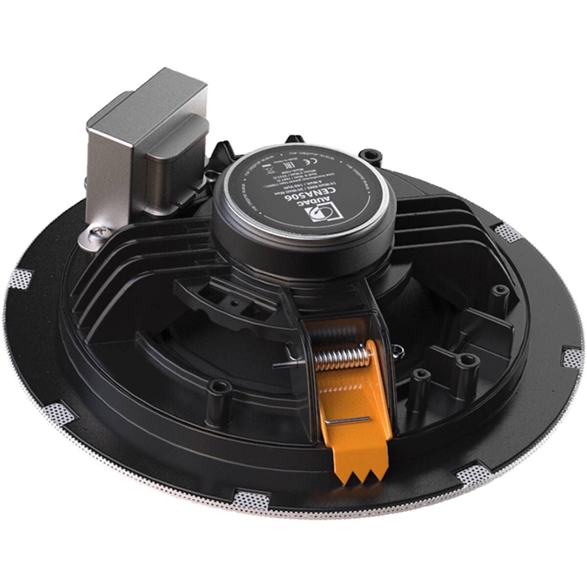 Audac AUA-CENA506/B SpringFit 5 Ceiling Speaker Black Version - 100V - Image 5