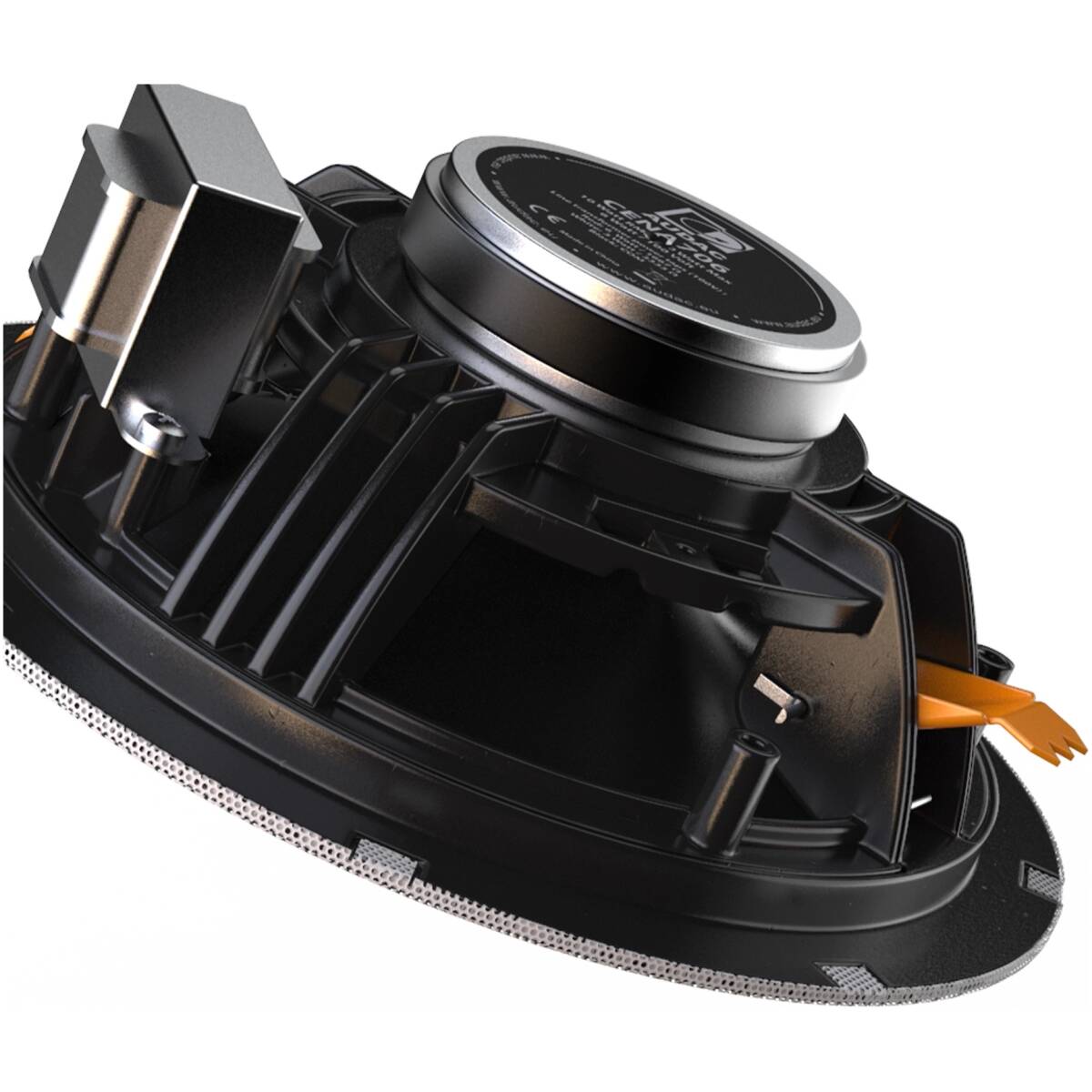Audac AUA-CENA706/B SpringFit 6.5 Ceiling Speaker Black Version - 100V - Image 3
