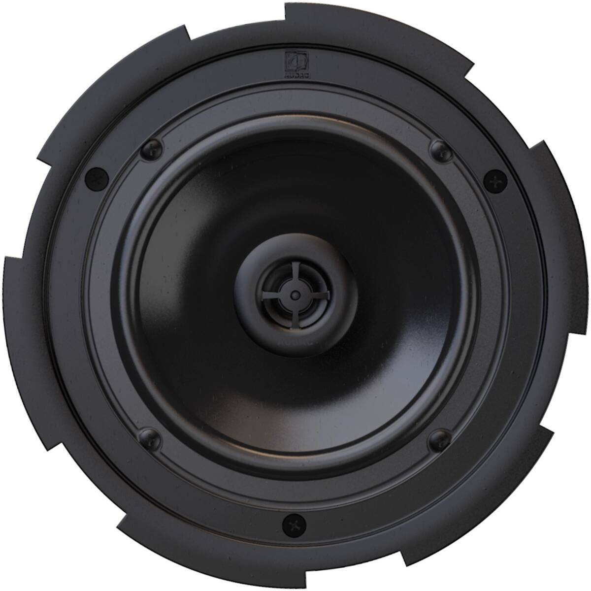 Audac AUA-CIRA840DI/W QuickFit 2-way 8 Ceiling Speaker With TwistFix Grill White Version - Image 3
