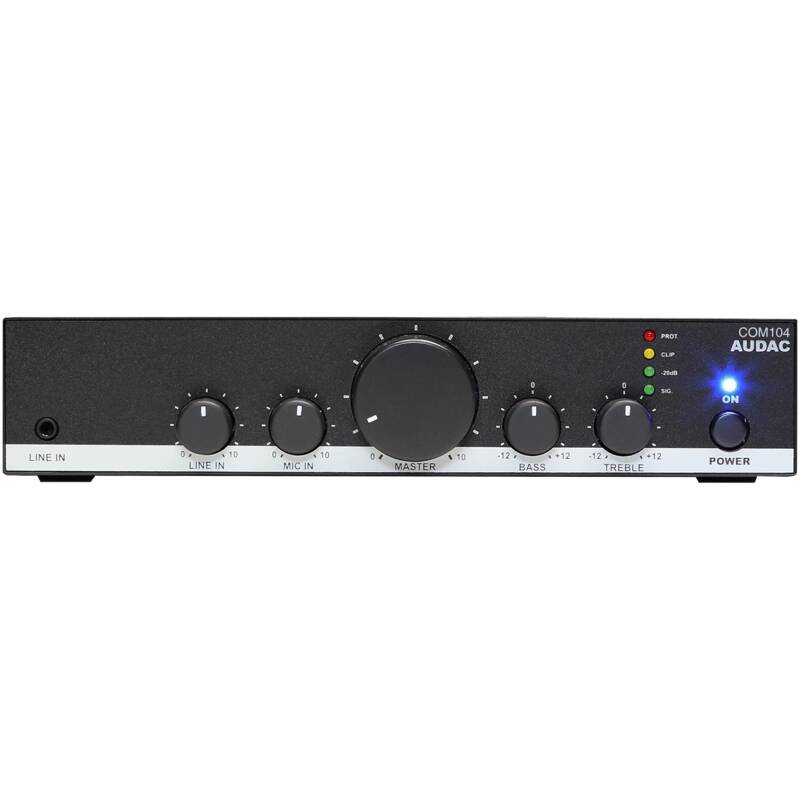 Audac AUA-COM104 Public Address Amplifier 40W (70/100V)