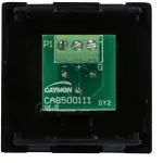 Audac AUA-CP45XLFS/B Connection Plate XLR Female 45 x 45 mm - Solderless Black - Image 2