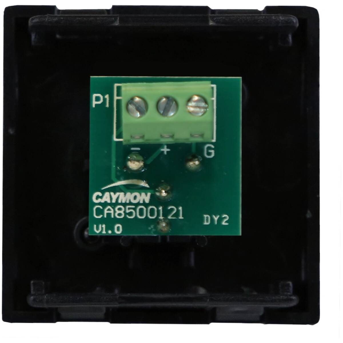 Audac AUA-CP45XLMS/B Connection Plate XLR Male 45 X 45 mm - Solderless Black - Image 2