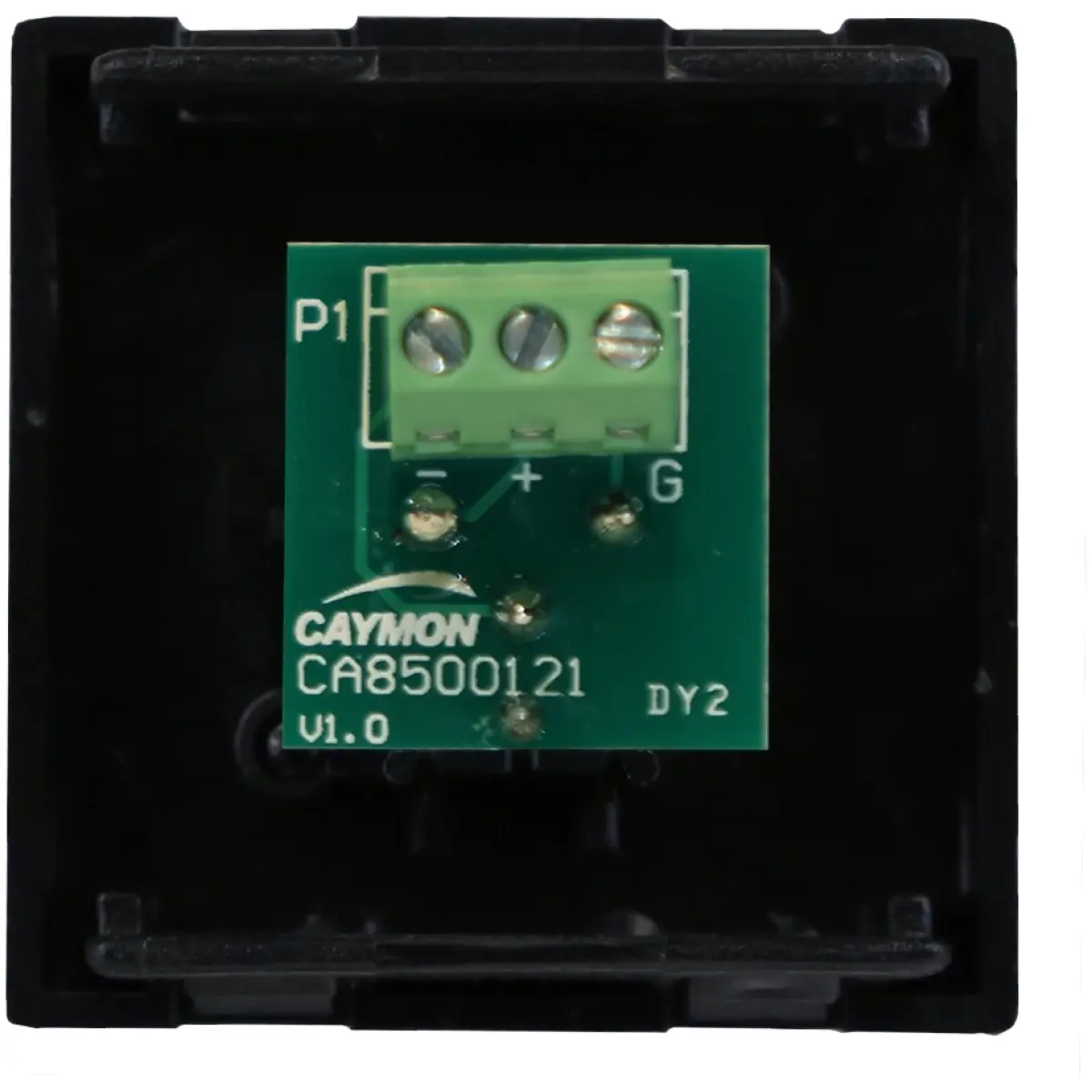 Audac AUA-CP45XLMS/B Connection Plate XLR Male 45 X 45 mm - Solderless Black - Image 2