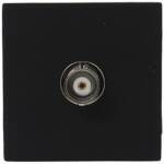 Audac AUA-CP43BNC/B Connection Plate – BNC (BTicino) – Black
