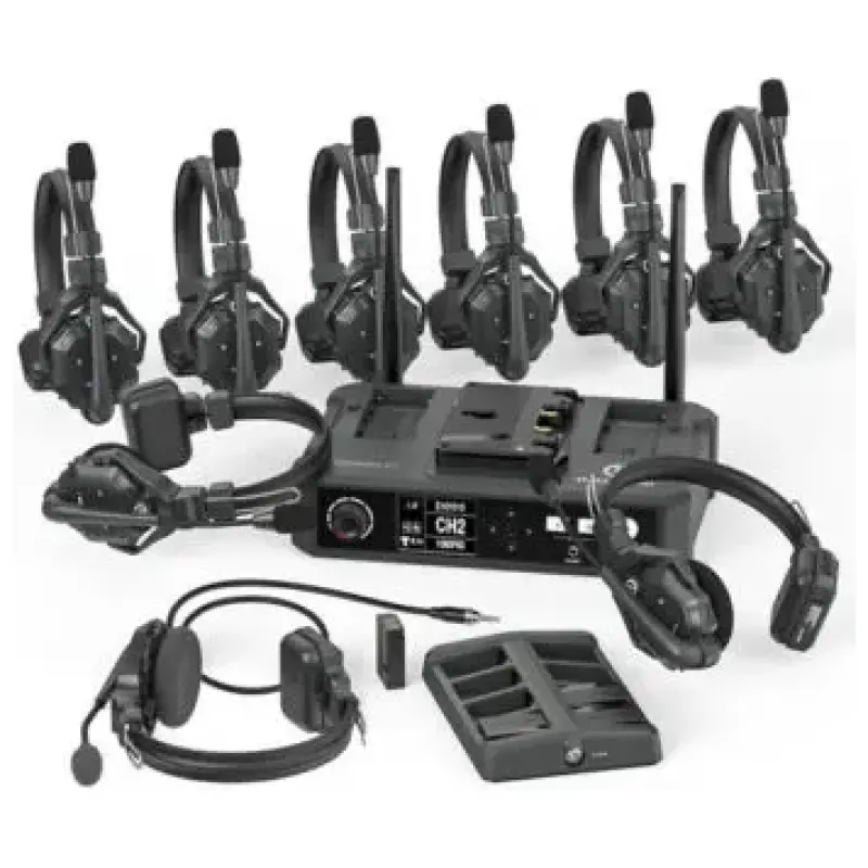 Hollyland Solidcom C1-HUB8S Full-Duplex Wireless DECT Intercom System