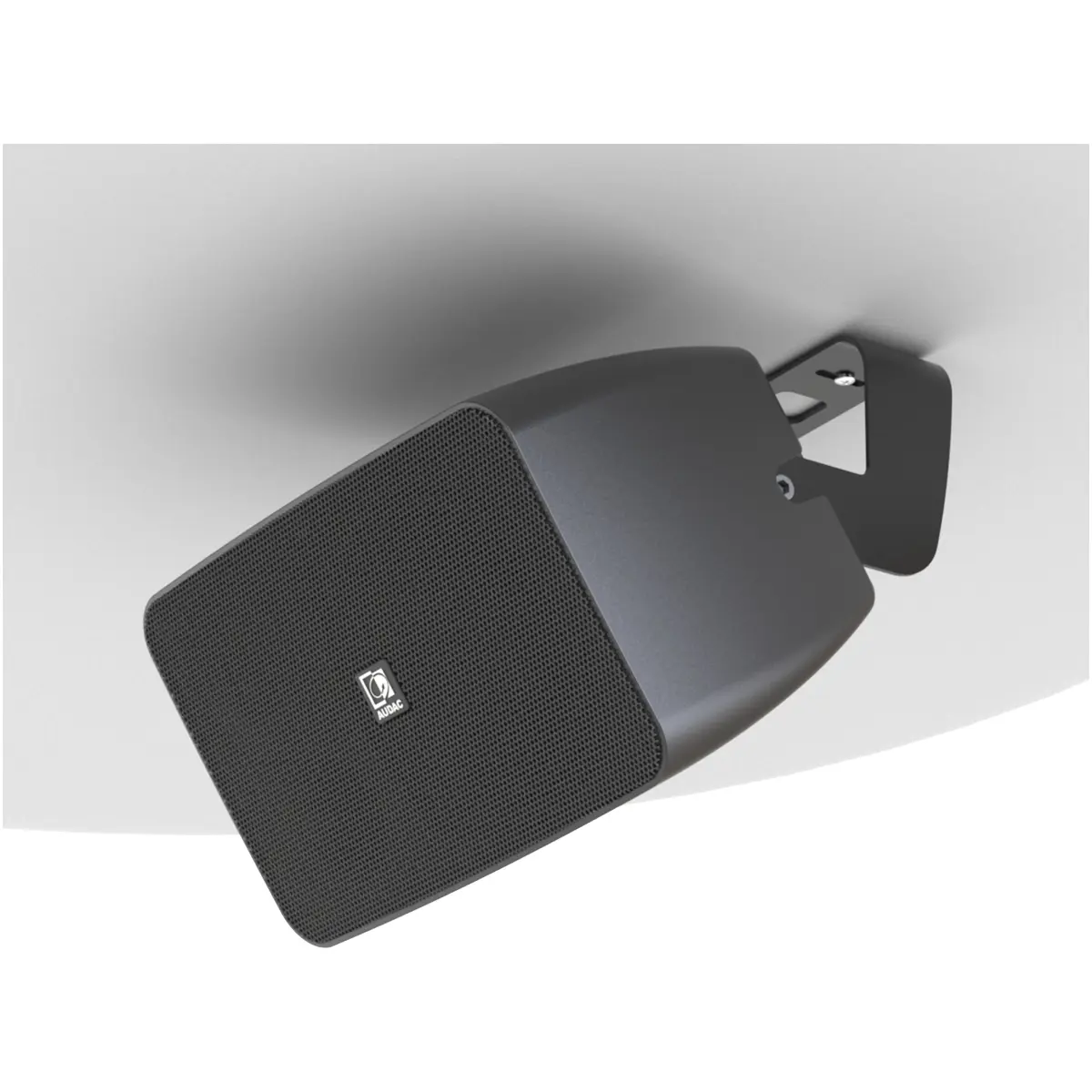 Audac MBK455 Black Angled Mounting Bracket Set - Image 3