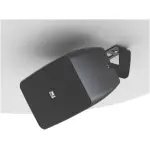 Audac MBK455 Black Angled Mounting Bracket Set - Image 3