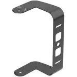 Audac MBK455 Black Angled Mounting Bracket Set - Image 2