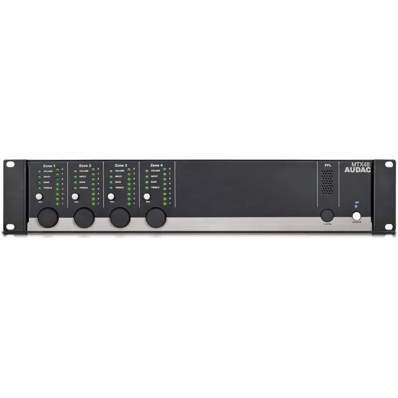 Audac MTX48 4-Zone Audio Matrix
