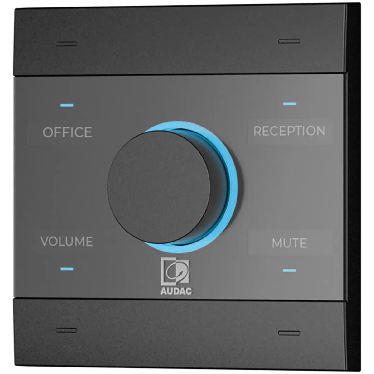 Audac NCP105 Black Universal Network/PoE Wall Panel Controller - Image 2