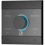 Audac NCP105 Black Universal Network/PoE Wall Panel Controller - Image 2