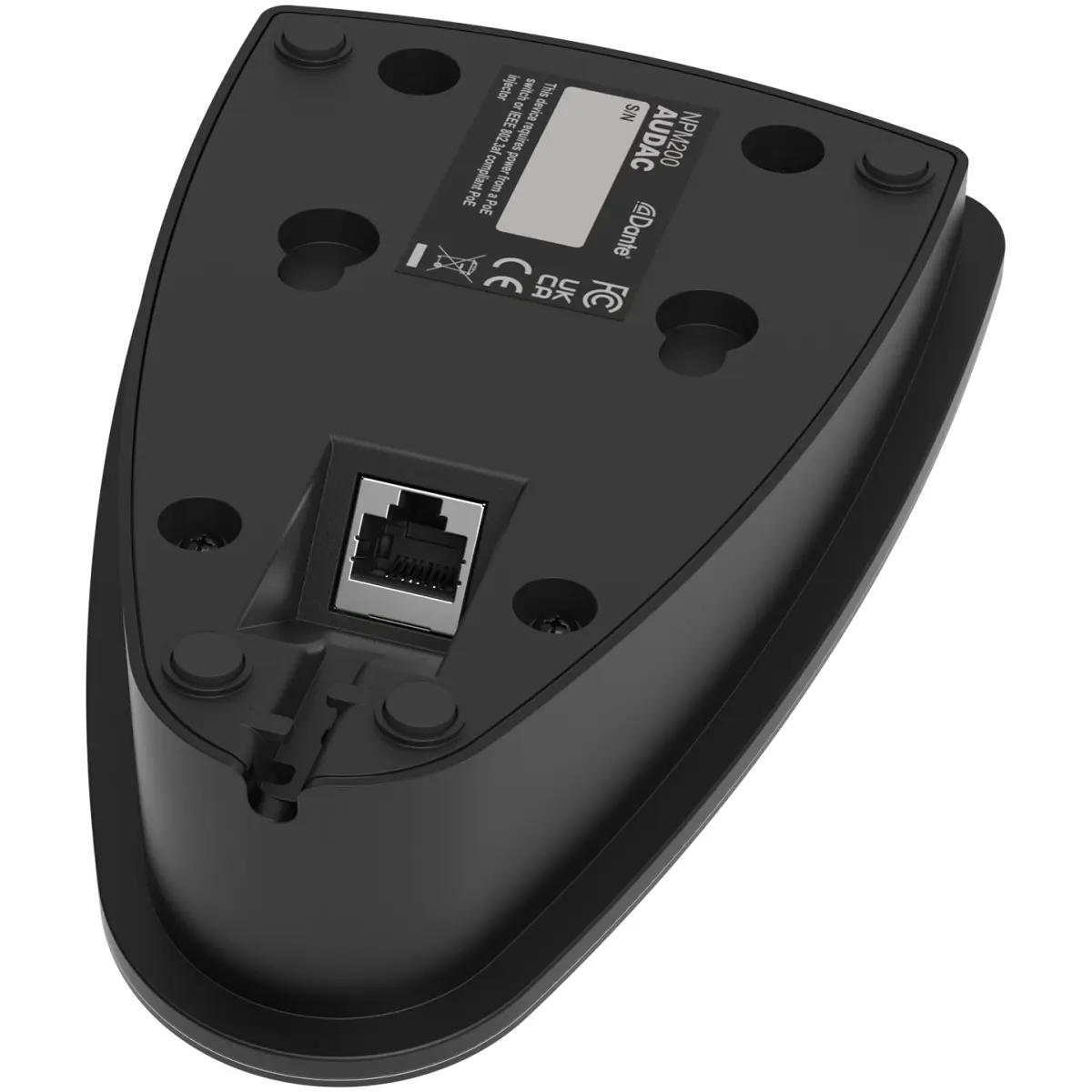Audac NPM200 Dante™/AES67 Paging Console - Image 2