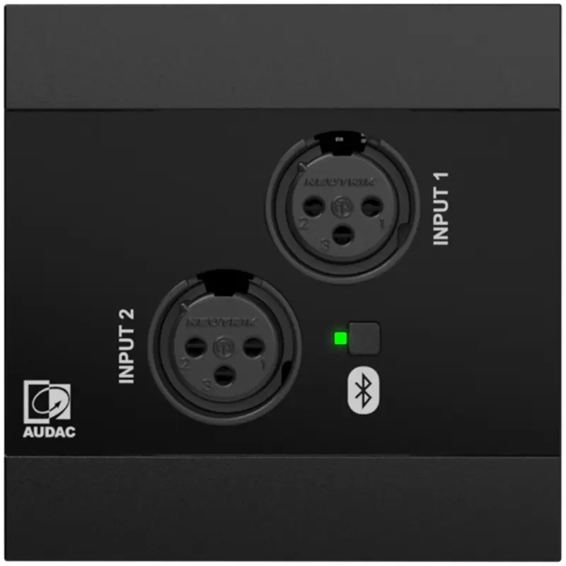 Audac NWP220 Black Network Input Panel