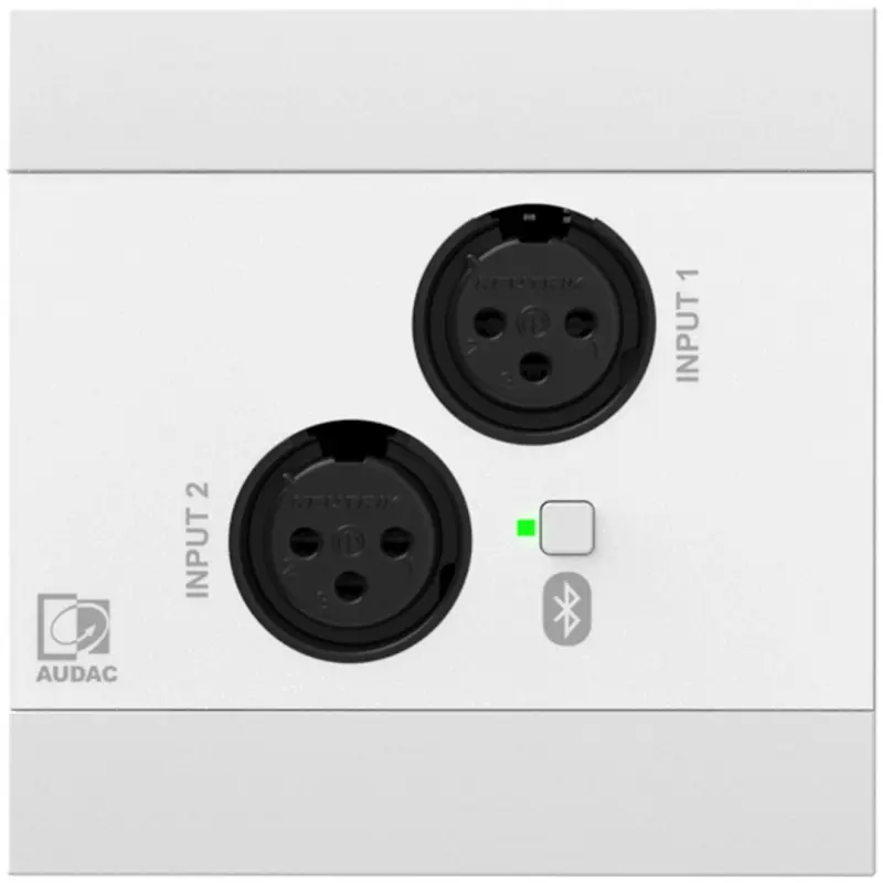 Audac NWP220 White Network Input Panel