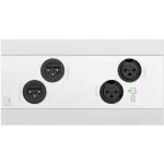 Audac NWP222 White Network Input & Output Pane