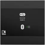 Audac NWP400 Black Network Input Panel