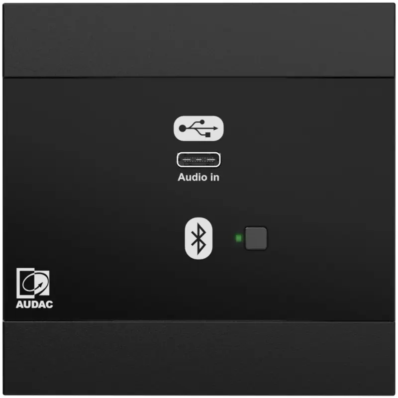 Audac NWP400 Black Network Input Panel