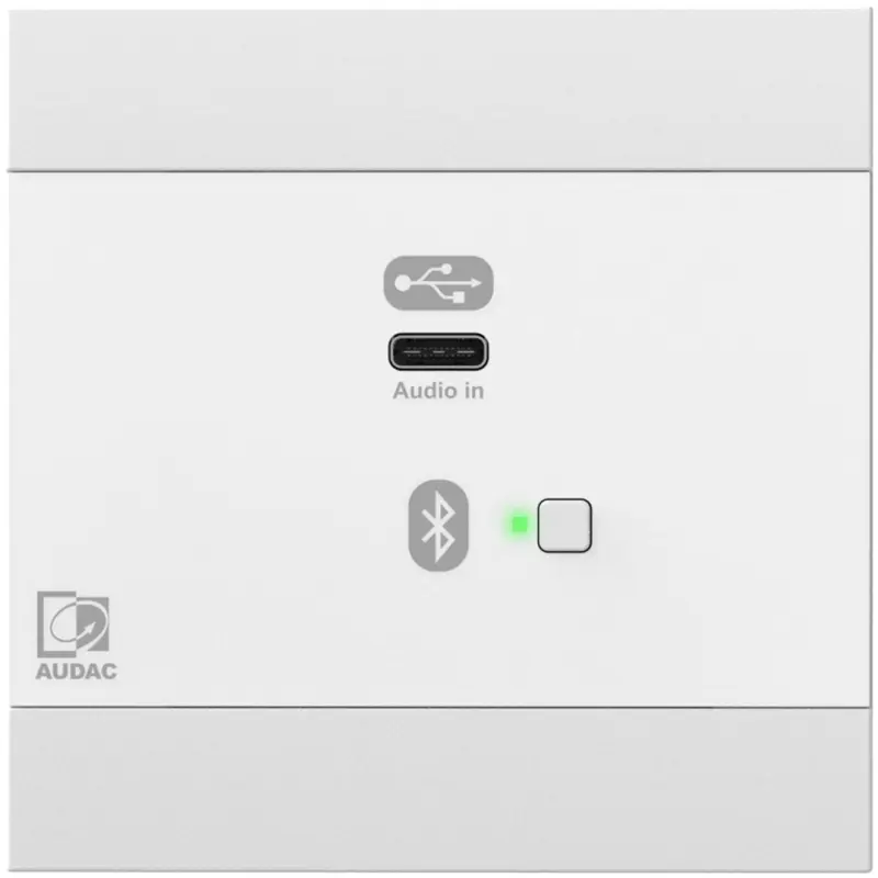 Audac NWP400 White Network Input Panel