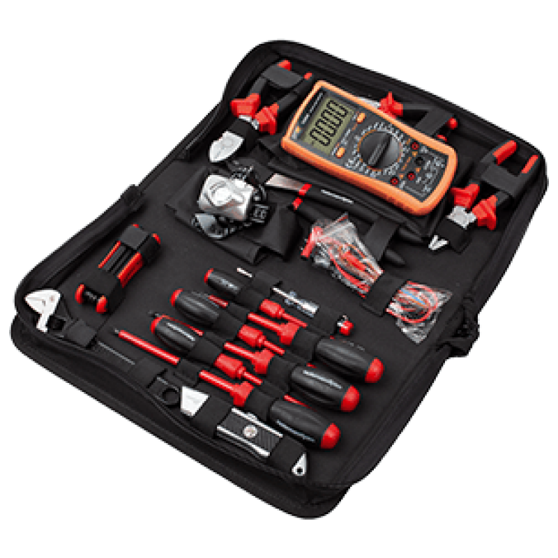 HellermannTyton Electrical Toolkit With T235H Digital Multimeter